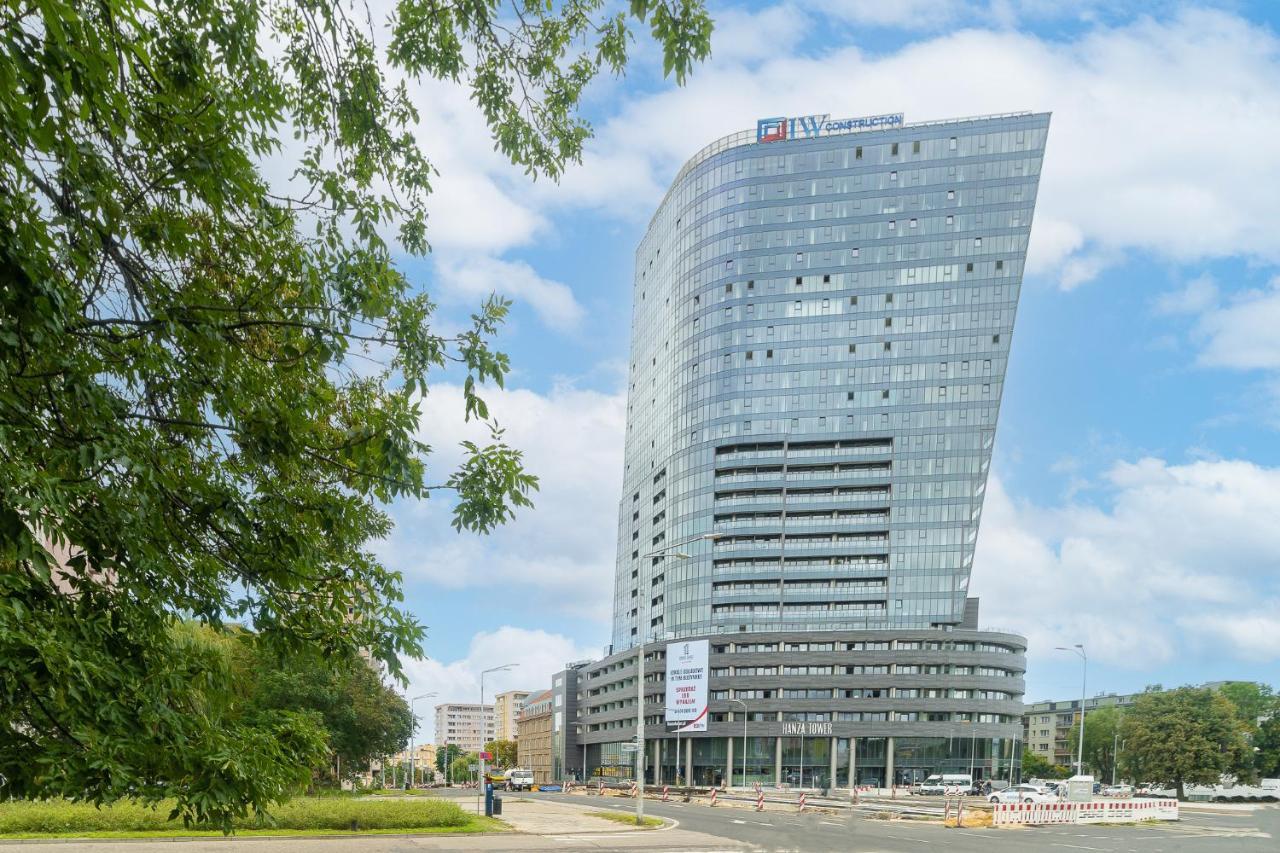 Comfy Apartments 20Th Floor Hanza Tower - Sauna & Pool Štetín Exteriér fotografie